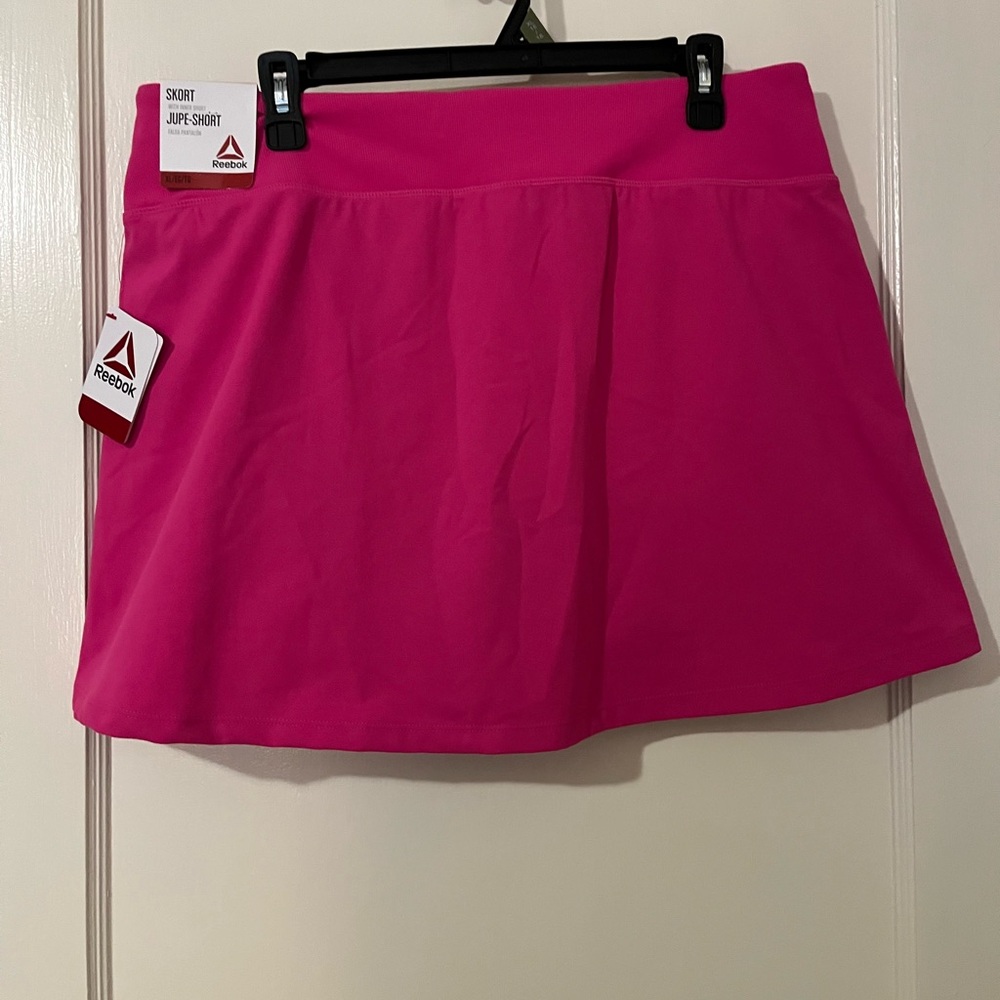 Reebok Women's Bright Pink Mini Skirt